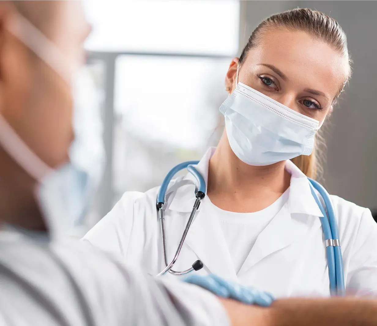 female-pharmacist-mask-on