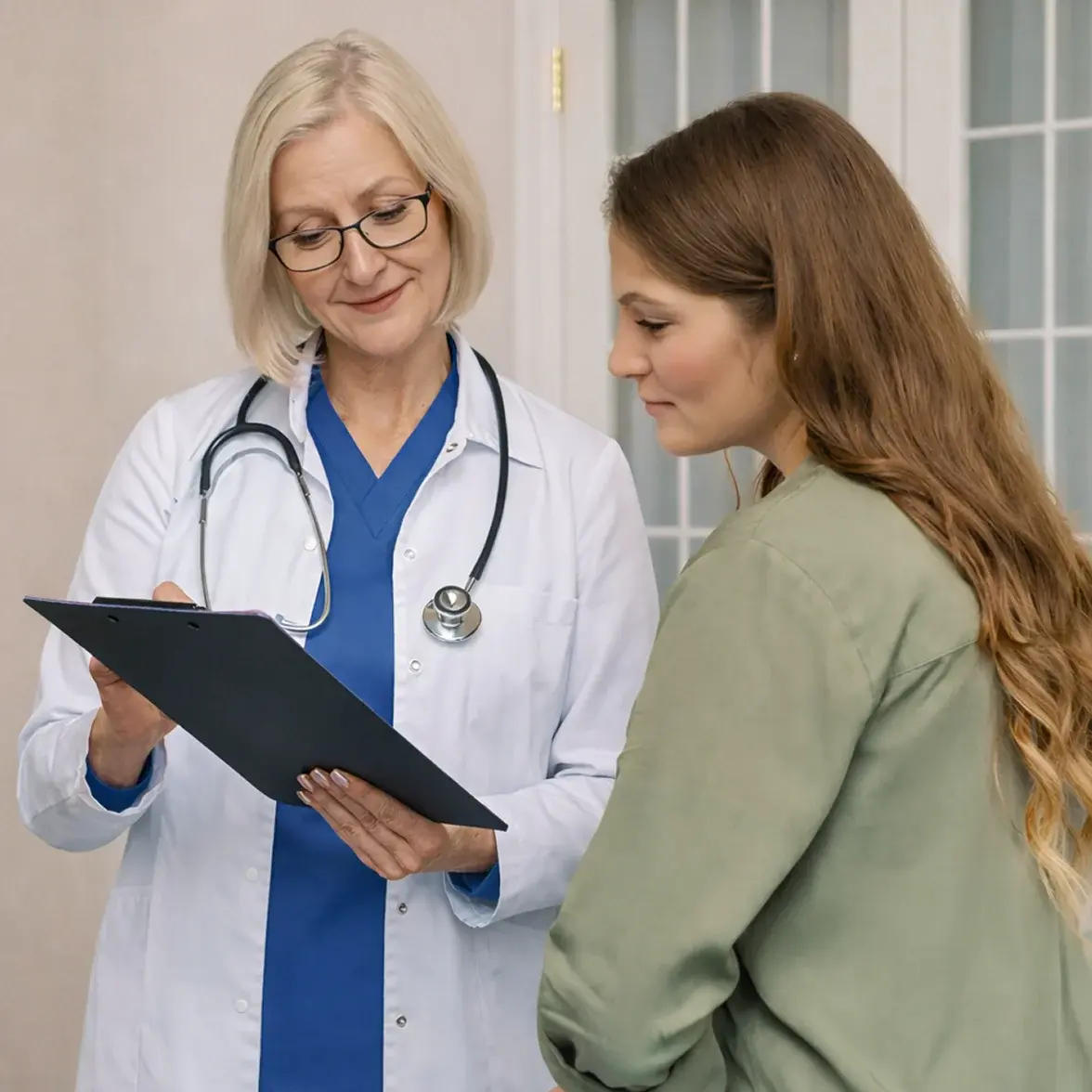 pharmacist-showing-clipboard